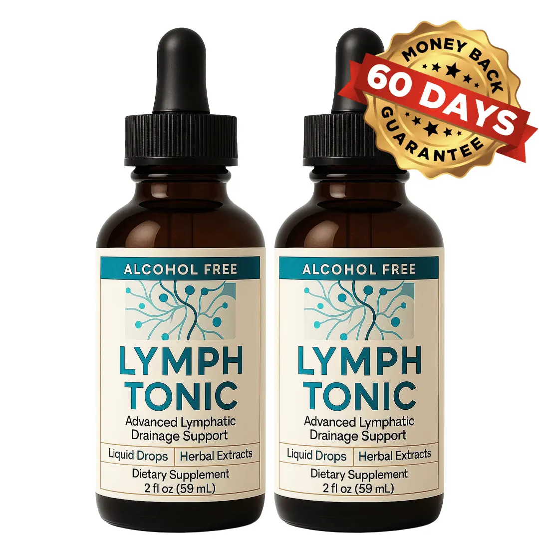Lymph Tonic starter package 2 bottle supply — lymphatic drainage support supplement with discount offer